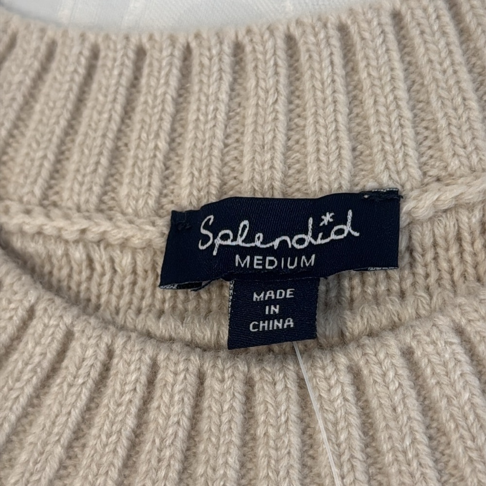 Splendid Jada Stripe Sweater. Ladies M - Picture 7 of 14